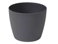 Pokrov za cvetlični lonec MAGNOLIA JUMPER ECO plastika d14x11cm