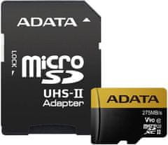 A-Data 64GB MicroSDXC UHS-II U3 z adapterjem