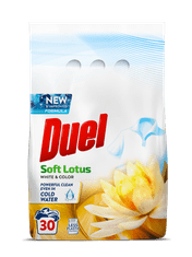 DUEL prašek za pranje perila, Soft Lotus, 2,7 kg