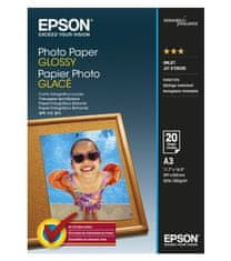 Epson foto papir C13S042536/ A3/ sijajni/ 20 kosov