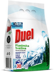 DUEL prašek za pranje perila, planinska svežina, 2,7 kg