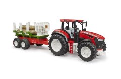 Bruder Traktor ROADMAX s prikolico za les in hlode