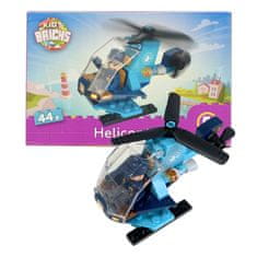 Ljubki dom Komplet Kid's Brick HELICOPTER, 44 kosov