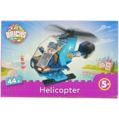 Ljubki dom Komplet Kid's Brick HELICOPTER, 44 kosov