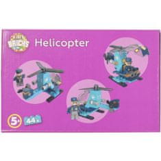 Ljubki dom Komplet Kid's Brick HELICOPTER, 44 kosov