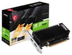 MSI GeForce GT 1030 4GHD4 LP OC / PCI-E / 4GB DDR4 / DP / HDMI / pasivni