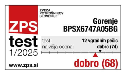 Gorenje BPSX6747A05BG vgradna pirolitična  pečica