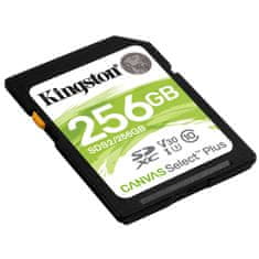 Kingston Canvas Select Plus SD 256GB Class 10 UHS-I (SDS2/256GB) spominska kartica