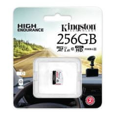 Kingston High Endurance microSD 256GB Class 10 UHS-I U3 (SDCE/256GB) spominska kartica