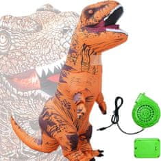 VIVVA® Napihljiv kostum, XXL Dinozaver T- Rex (4 kosi) | T4REXCOS