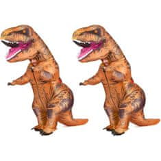 VIVVA® Napihljiv kostum, XXL Dinozaver T- Rex (2 kosa) | T2REXCOS