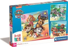 Clementoni Sestavljanka Paw Patrol 3x48 kosov