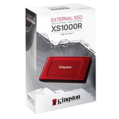 Kingston SXS1000 prenosni 1TB USB3.2 (SXS1000R/1000G) zunanji rdeč SSD disk