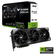 ASUS TUF Gaming GeForce RTX 5080 16GB GDDR7 OC (TUF-RTX5080-O16G-GAMING) ARGB gaming grafična kartica