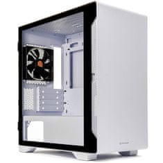 Thermaltake S100 TG Snow Micro-ATX okno belo ohišje