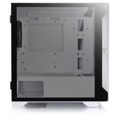 Thermaltake S100 TG Snow Micro-ATX okno belo ohišje