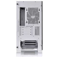 Thermaltake S100 TG Snow Micro-ATX okno belo ohišje