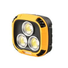 UltraTech LED polnilni prenosni delovni reflektor 20W LED 2000LM 4 načini 2x2200 mAh