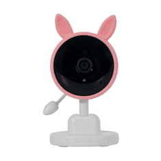 Evolveo Baby monitor N3, roza barve