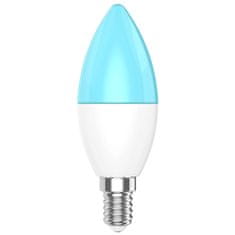 WOOX R9075 Smart WiFi LED E14 5W RGB 2700K-6500K zatemnilna pametna žarnica