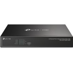 TP-Link VIGI NVR1008H-8MP 8 CHANNEL 2xUSB 2.0 HDMI/VGA/LAN Mini PC, video snemalnik