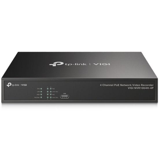 TP-Link VIGI NVR1004H-4P 4 CHANNEL 2xUSB 2.0 HDMI/VGA/LAN Mini PC, video snemalnik