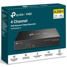 TP-Link VIGI NVR1004H-4P 4 CHANNEL 2xUSB 2.0 HDMI/VGA/LAN Mini PC, video snemalnik