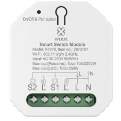 WOOX R7279 Smart WiFi vgradno 2-kanalno pametno stikalo