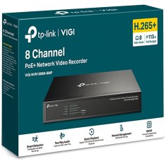 TP-Link VIGI NVR1008H-8MP 8 CHANNEL 2xUSB 2.0 HDMI/VGA/LAN Mini PC, video snemalnik