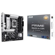 ASUS Prime B860M-A-CSM osnovna plošča, LGA1851, DDR5, MicroATX (90MB1K00-M0EAYC)