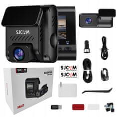 shumee Spredaj+zadaj SJCAM M60 CAR DVR Dashcam 4K HDR WiFi GPS