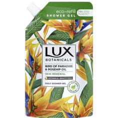 LUX Botanicals Bird Of Paradise & Rosehip Oil Daily Shower Gel pomlajevalni in poživljajoč gel za prhanje 500 ml za ženske