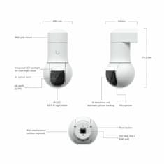 Ubiquiti IP kamera Unifi 4.0MP zunanja PoE PTZ bela UVC-G5-PTZ