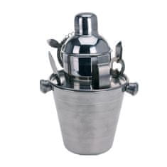 Set mešalnik za koktajl - cocktail Shaker / 6 kos / inox