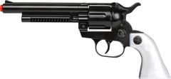 Alltoys Kavbojski revolver črna kovina 12 nabojev