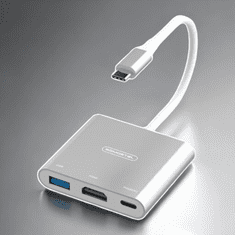 Infostyle Adapter USB-C 3.0 na HDMI / USB / USB C - USB C