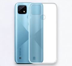 Infostyle Silikonski ovitek za Realme C21 (2mm) - Prozorna