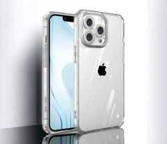 Infostyle Silikonski ovitek "Armor Antishock" za iPhone 13 Pro Max/12 Pro Max - transparent