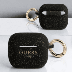 Guess Original Guess etui "Silicone Glitter" za slušalke AirPods 3 (GUA3SGGEK)