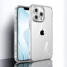 Infostyle Silikonski ovitek "Armor Antishock" za iPhone 15 Plus - prozorna