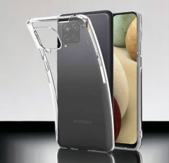 Infostyle Silikonski ovitek "Ultra slim" za Samsung Galaxy A12 (0.3mm) - Prozoren