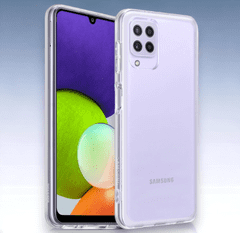 Samsung Original Samsung silikonski ovitek "Soft Clear" za Samsung Galaxy A22 4G - prozorna