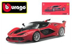 Bburago 1:43 Ferrari Signature series FXX K (št. 88) rdeča kovinska barva