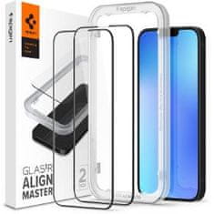 SPIGEN Glass tR AlignMast.2pc iP14/13Pro/13/16e