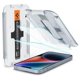 SPIGEN Glass tR EZ Fit HD 1 kos iPhone14/13Pro/13