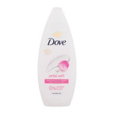 Dove Petal Soft Shower Gel gel za prhanje z nežnim cvetličnim vonjem 250 ml za ženske