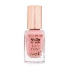 Barry M Gelly Hi Shine Rose Tinted Nail Paint roza lak za nohte 10 ml Odtenek eden rose