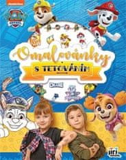 Jiri Models Pobarvanka s tetovažami A4 Paw patrol v vrečki 21x28cm