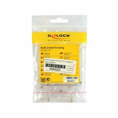 Delock RJ45 konektor CAT.5e UTP Crimp & Cut pak/20 86451