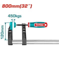 Total Spona univerzalna 800mm/ INDUSTRIAL (THT1321204)